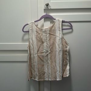 Anthropologie Maeve linen tank top